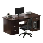 Bàn Làm Việc Gỗ Hai Hộc Tủ Cao Cấp Hiện Đại - BG87