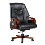 Ghế Giám Đốc Tay Ốp Gỗ Đẳng Cấp  -  GGĐ36