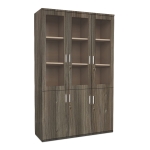 Tủ Hồ Sơ Gỗ 3 Cánh Kính Đẹp - THS86