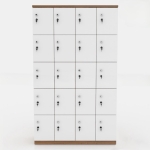 Tủ Locker 20 Cánh Gỗ MDF Cấp Cao - TLK28