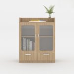 Tủ Tài Liệu Gỗ Dáng Lửng - THS60