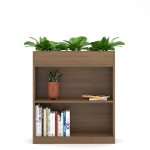Tủ Văn Phòng Làm Việc Cây Trang Trí - THS47