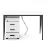 Bàn Làm Việc Chân Sắt 1m2 - BLV58