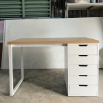 Bàn Làm Việc IKEA Chân Sắt - IK3