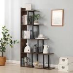 Tủ Tài Liệu Gỗ Kệ Góc Tường Hình Bậc Thang - THS228