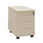 Tủ Phụ Di Động 3 Ngăn Màu Vân Gỗ - TP25