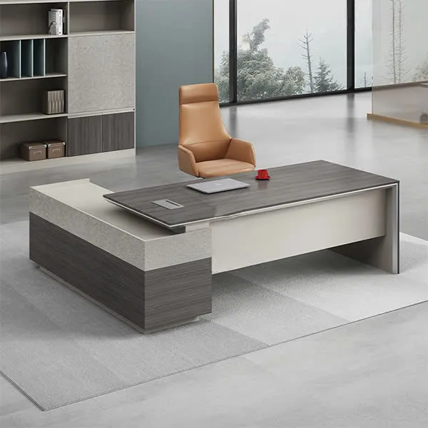 Bàn Giám Đốc Kiểu L Sang Trọng & Tinh Tế - BGD112