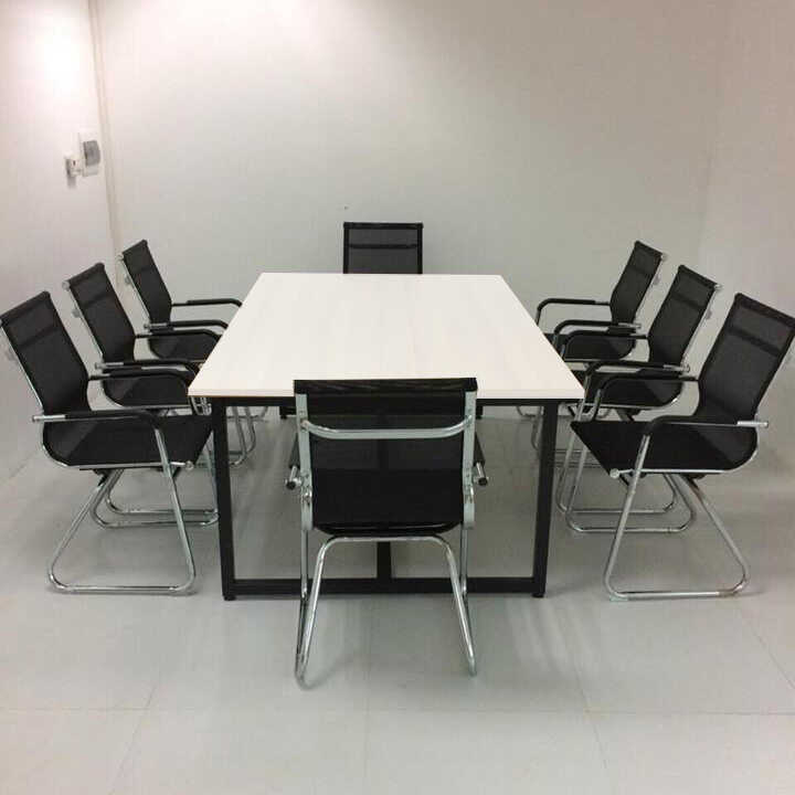 Bàn Họp Văn Phòng Nhân Viên Chân Sắt 2m x 1m - BH13