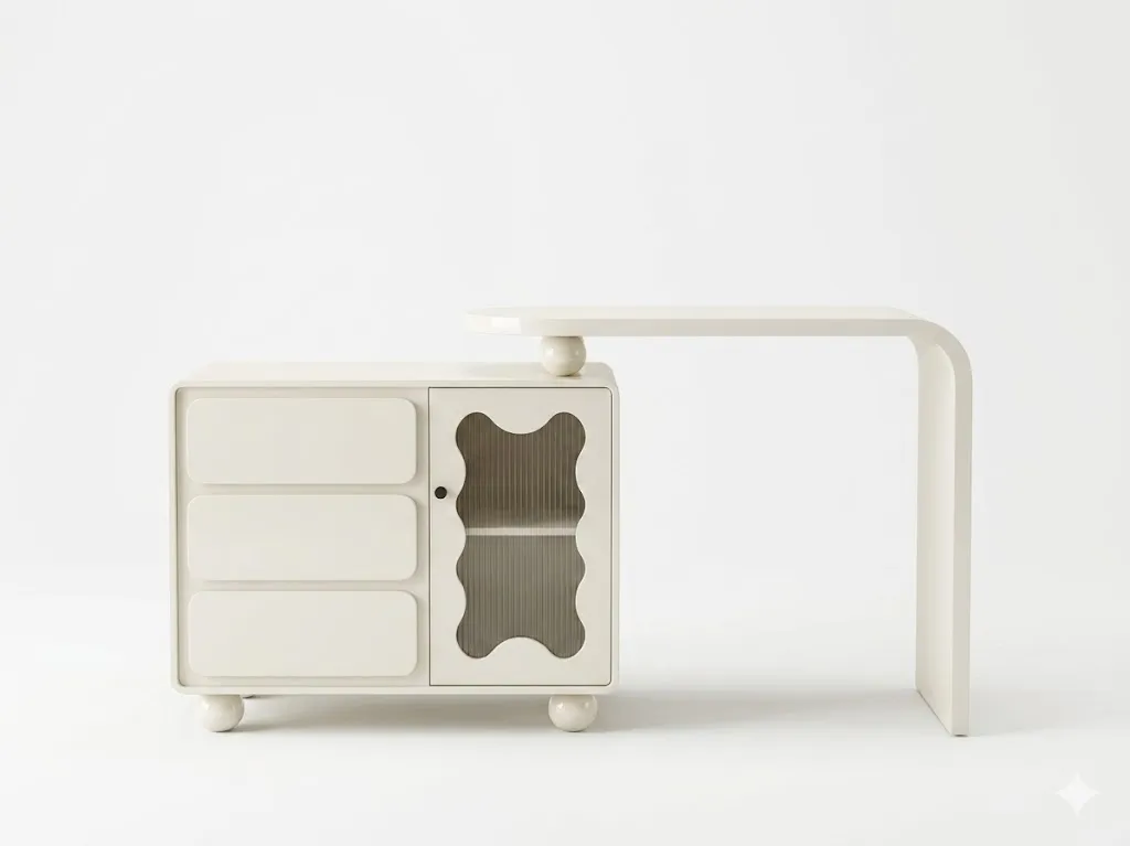 Bàn Trang Điểm Mini Thiết Kế Sang Trọng Cho Phòng Ngủ Hiện Đại - BTD44