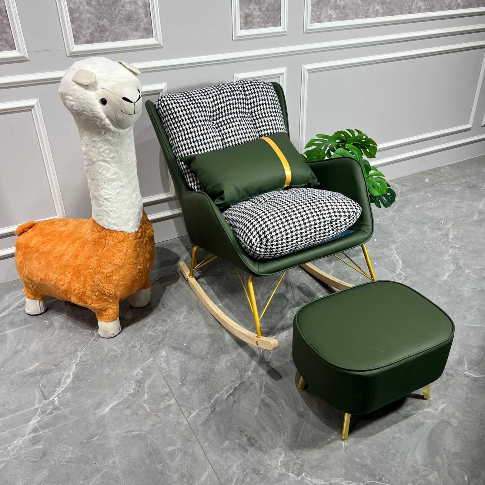 Ghế Thư Giản Có Gác Chân Êm Ái - GTG1