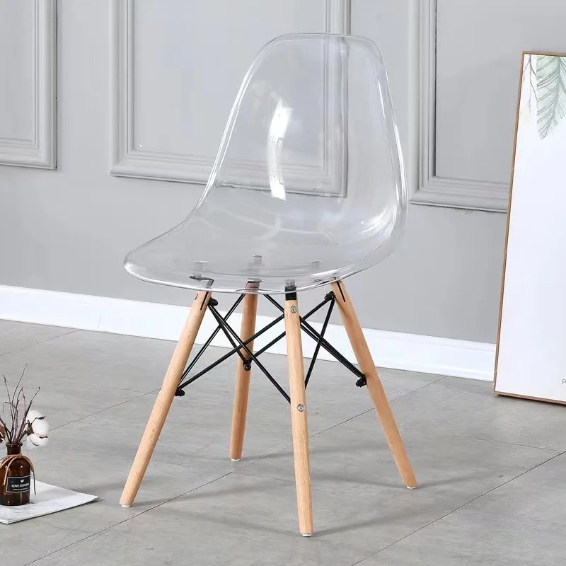 Ghế Cafe Tiếp Khách Nhựa Trong Suốt - CF5