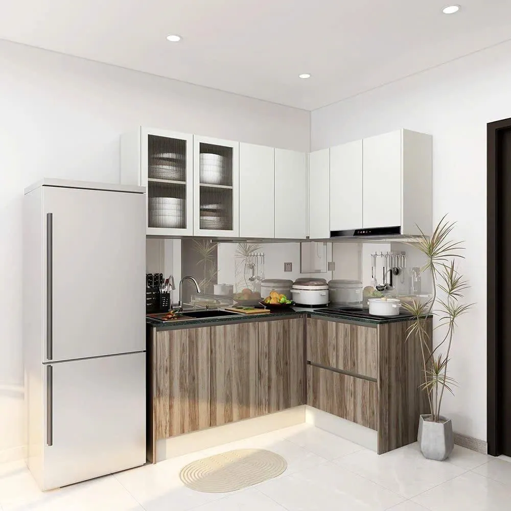 Tủ Bếp Dành Cho Căn Hộ Sang Trọng - TB06