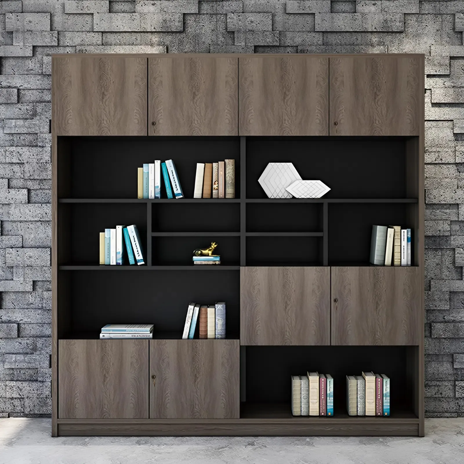 Tủ Hồ Sơ Lãnh Đạo Thiết Kế Phân Khoang Đa Năng - THS350
