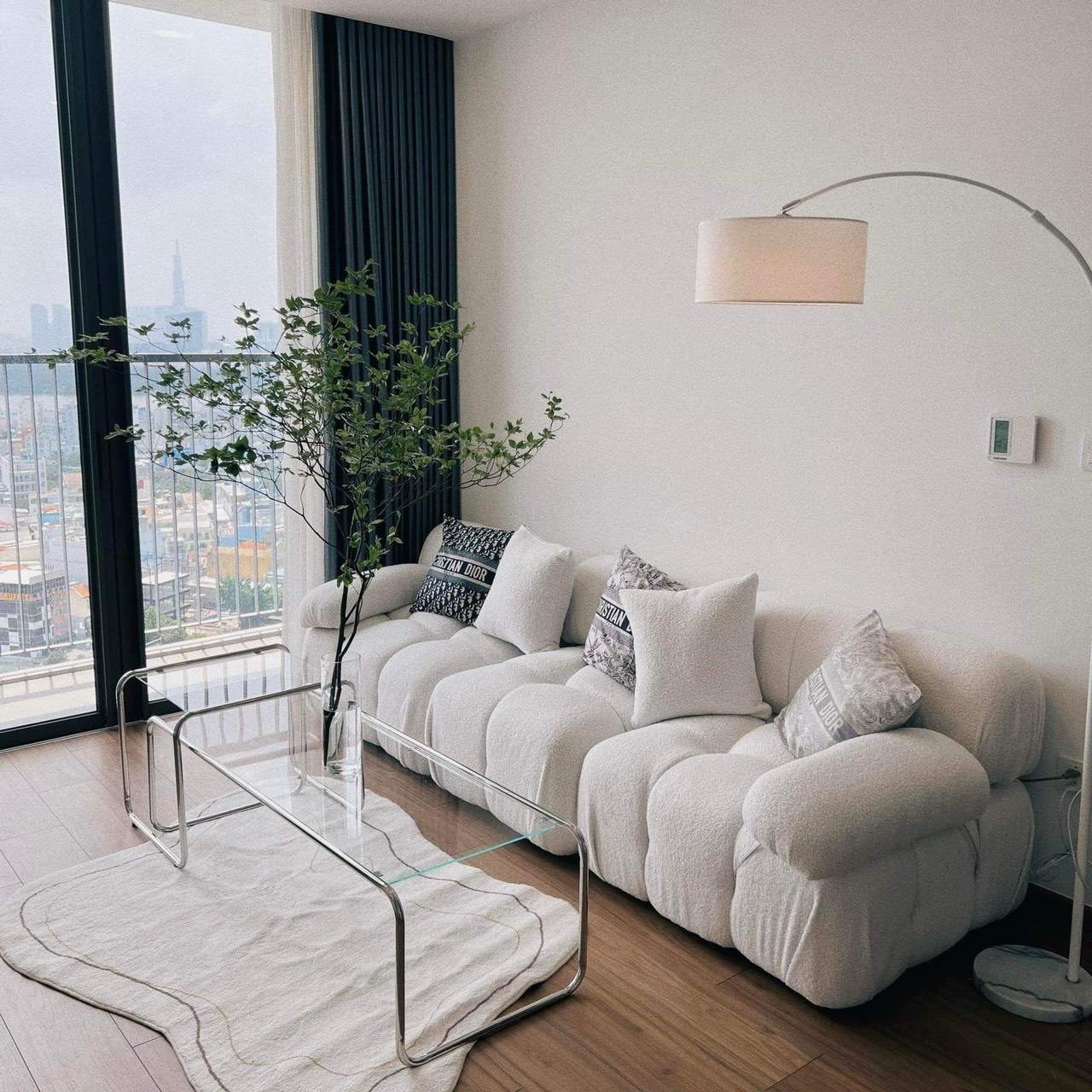 Ghế Sofa Dáng Khối Vuông Trẻ Trung - SF34