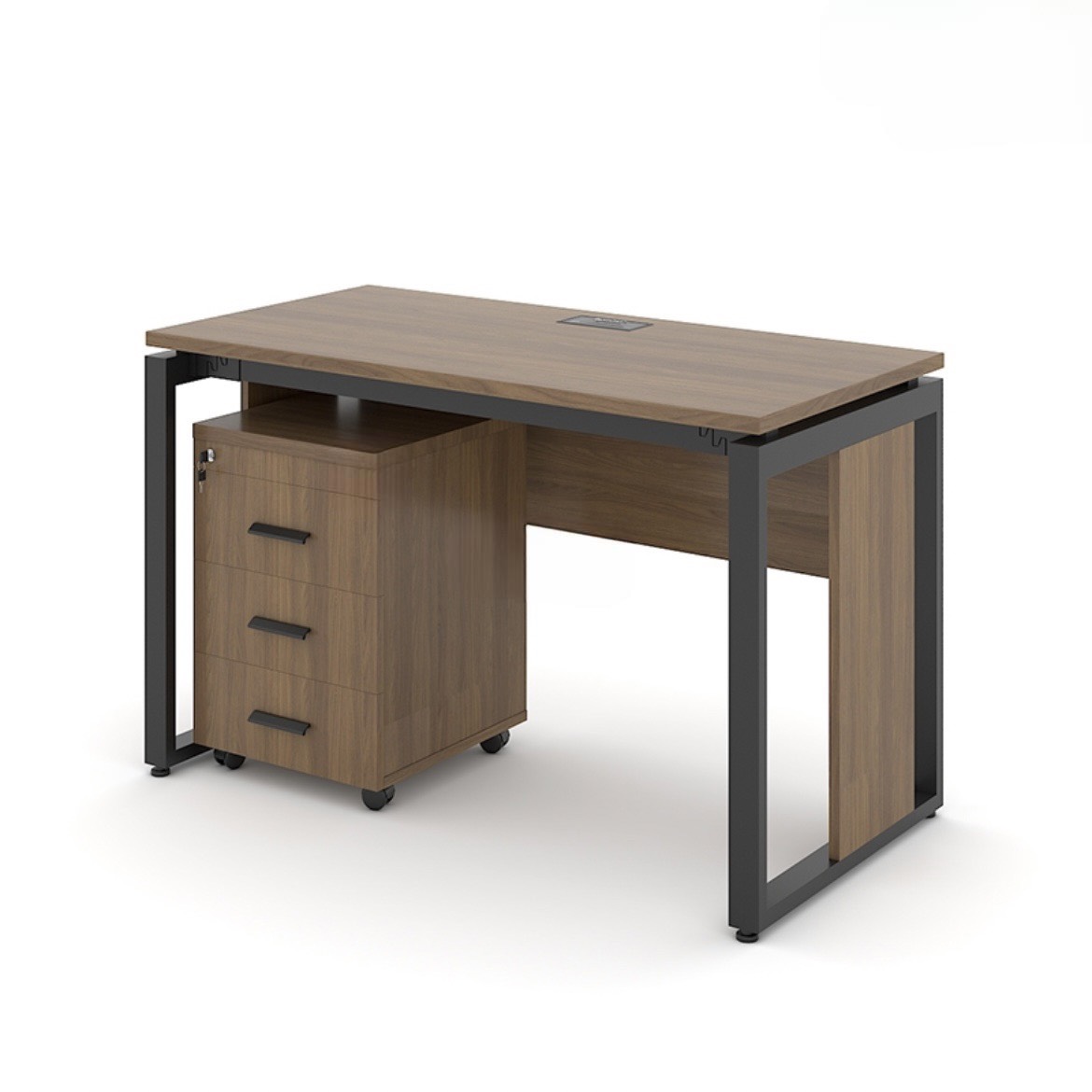 Bàn Làm Việc Gỗ Yếm Che Lửng Hiện Đại - BLV62