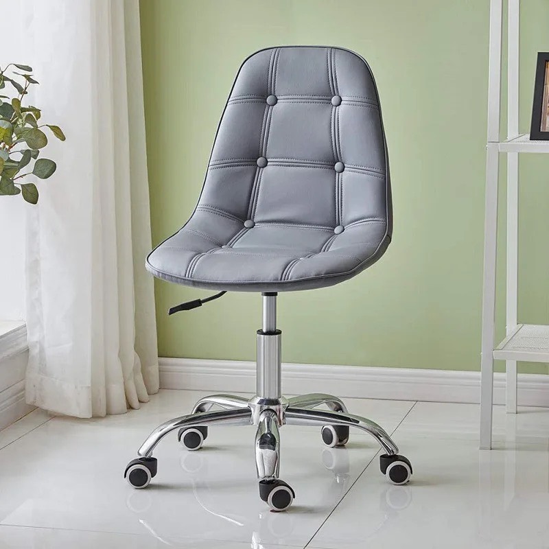 Ghế Cafe Tiếp Khách Eames Lưng Bọc Da Nút Thắt - CF49