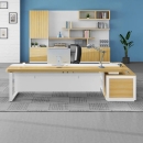 Bàn Giám Đốc chữ L Hiện Đại Kèm Tủ Lưu Trữ - BGD147