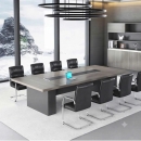 Bàn Họp Văn Phòng Sang Trọng Chân Hộp 2m4 - BH49