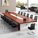 Bàn Họp Văn Phòng Gỗ MDF Màu Vân Tự Nhiên - BH41