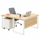 Bàn Làm Việc Chữ L Chân Sắt Hiện Đại - BLV140