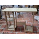 Bàn Làm Việc Gỗ Đẹp Có Kệ Đa Năng - BG78