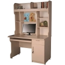 Bàn Học Sinh Gắn Liền Giá Sách Huỳnh Gia - BGHS36 