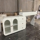 Bàn Trang Điểm Tủ Kính Vòm Hiện Đại Nhiều Ngăn Lưu Trữ - BTD48