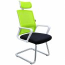 Ghế Quỳ Nhún Lưng Lưới Xanh Lá Có Tựa Đầu - GQ49