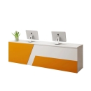 Quầy Lễ Tân Bằng Gỗ Công Nghiệp Đẹp - LT4