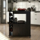 Tủ Bếp Mini Gỗ Đa Năng Có Bánh Xe - TB41
