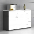 Tủ Tài Liệu Gỗ Thấp Ngăn Kéo Hiện Đại 1m2 - THS33