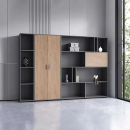 Tủ Hồ Sơ Thiết Kế Cánh Mở Kết Hợp Hệ Hộc Kéo Tiện Lợi - THS340