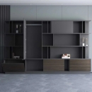 Tủ Hồ Sơ Thiết Kế Ngăn Kệ Hở Giữa Phối Cánh Hiện Đại - THS339