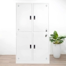 Tủ Locker Bằng Sắt 4 Ô Cánh Lớn  - TLK45