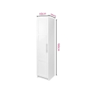 Tủ Quần Áo Đơn Gọn Nhẹ Cho Căn Hộ Nhỏ - TQA33