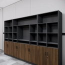 Tủ Tài Liệu Lãnh Đạo Tích Hợp Kệ Decor Đa Năng - THS407