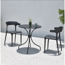 Bàn Cafe Tròn Nhôm Đúc Nhập Khẩu - SV33