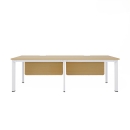 Bàn Cụm Làm Việc 2 Người Yếm Lửng - BC8