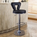 Ghế Bar Lưng Da Tam Giác Chân Trụ Xoay - QB24