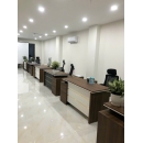 Bàn Giám Đốc Góc L Màu Nâu Vân  - BGĐ58