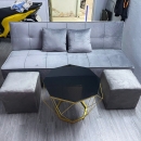 Ghế Sofa Bed Điều Chỉnh 3 Chế Độ Chân Sắt  - SF44