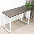 Bàn Làm Việc Chân Sắt Trắng Chữ U - BLV5