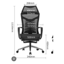 Ghế Công Thái Học Lưng Xương Cá - CTH20