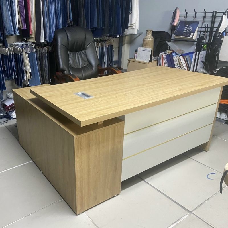 Bàn Giám Đốc Góc L Màu 388 - BGĐ57