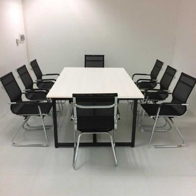 Bàn Họp Văn Phòng Nhân Viên Chân Sắt 2m x 1m - BH13