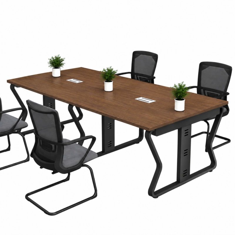 Bàn Họp Văn Phòng Nhập Khẩu 240x120cm – Không Gian Họp Hiện Đại BH57