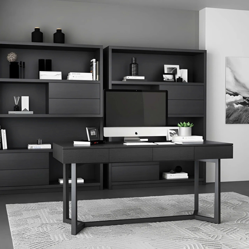 Bàn Làm Việc Sang Trọng Kèm Ngăn Kéo - BLV135