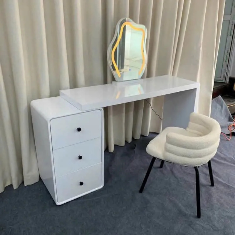 Bàn Trang Điểm Hiện Đại Kèm Tủ 3 Ngăn Tiện Lợi - BTD33