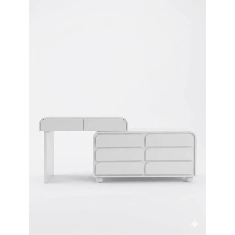 Bàn Trang Điểm Thiết Kế Đẹp Có Nhiều Ngăn Kéo - BTD24