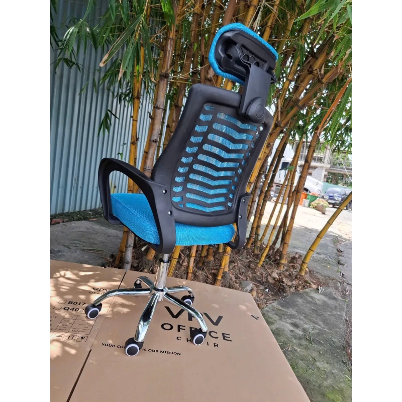 Ghế Văn Phòng Lưng Lưới Màu Xanh Mát Mẻ - GX99